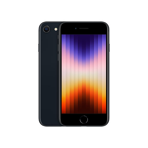 iPhone SE 128 GB Temně inkoustový (2022) *Použitý s DPH – Třída B*