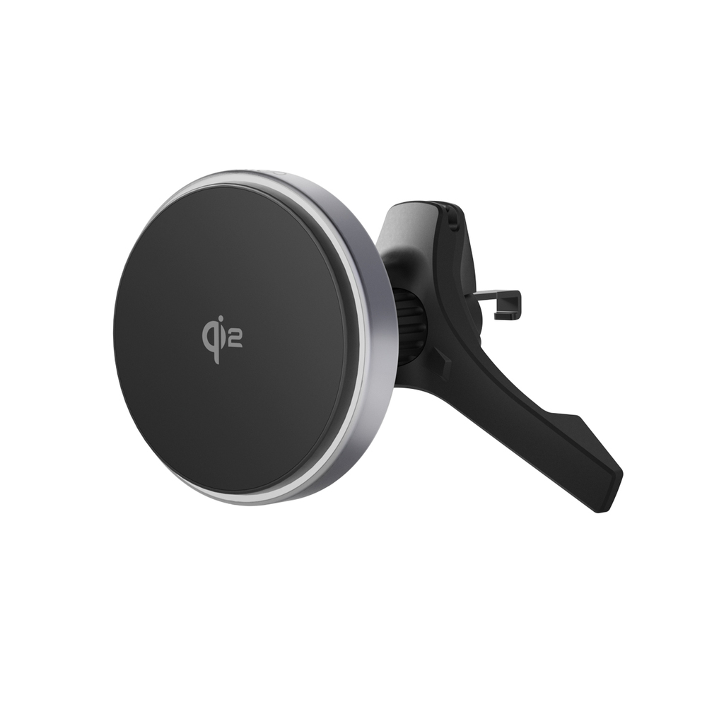 Epico UltraDrive Qi2 Alu Mag+ bezdrátová nabíječka do auta ED70 - černá
