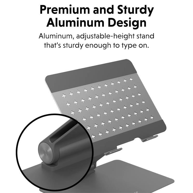 Hyper stojan HyperSpace Ergonomic Adjustable Laptop Stand - Space Grey