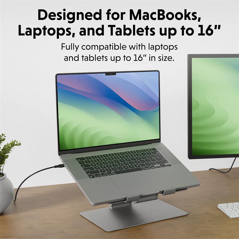 Hyper stojan HyperSpace Ergonomic Adjustable Laptop Stand - Space Grey