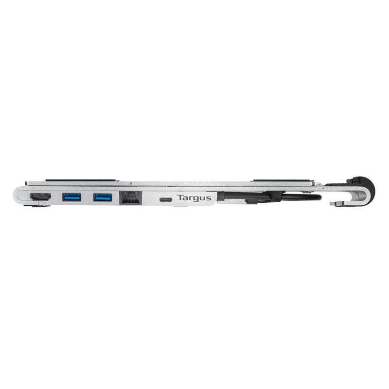 Targus Portable Laptop Stand with Integrated Dock - Silver