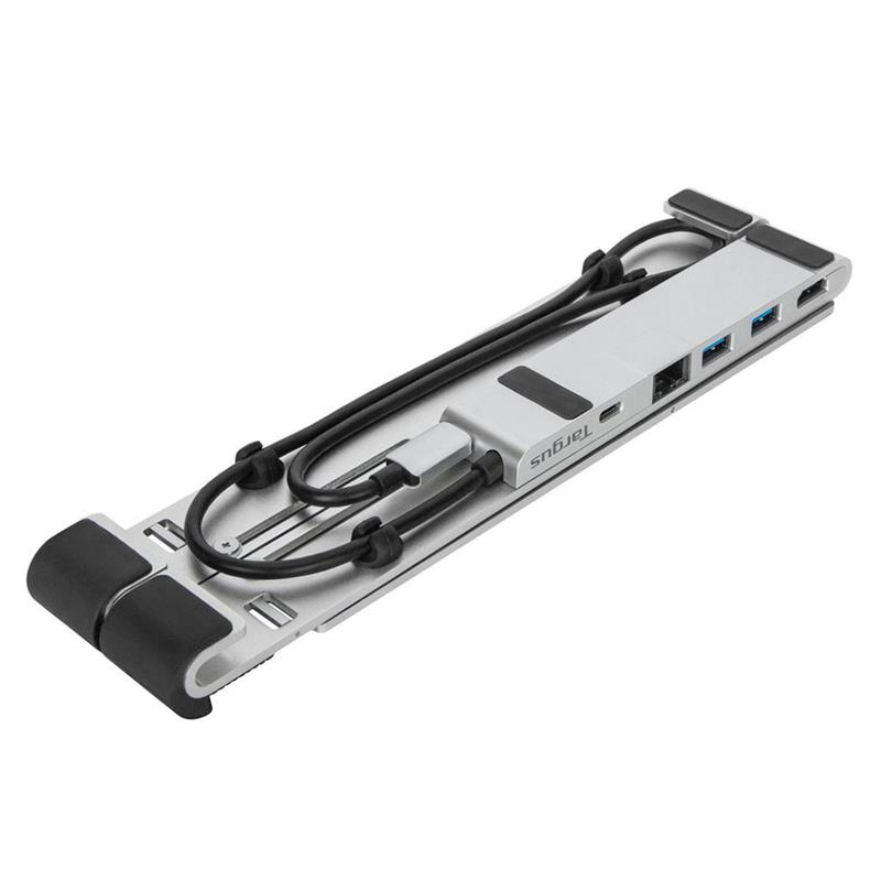 Targus Portable Laptop Stand with Integrated Dock - Silver