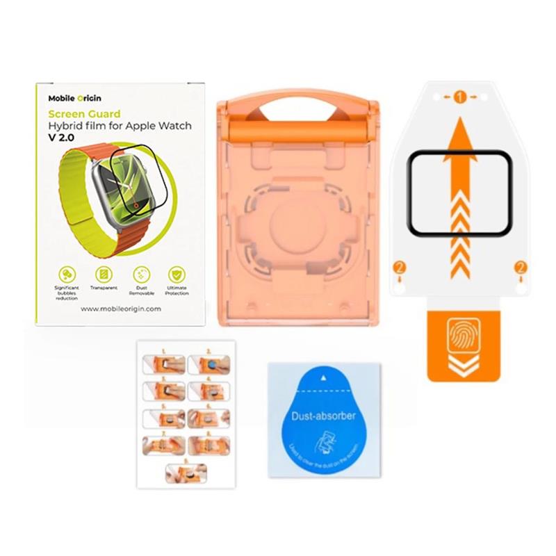 Mobile Origin Screen Guard Hybrid Film pre Apple Watch 4/5/6/SE 44mm
