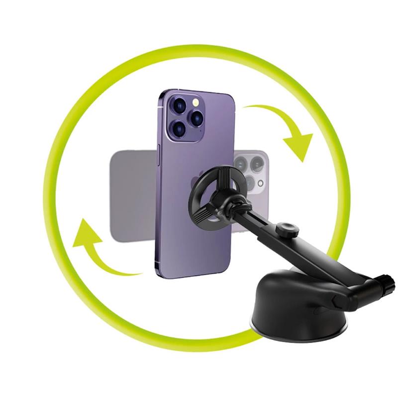 Mobile Origin Magnetic Dash Car Holder MO8 MagSafe Compatible - Black