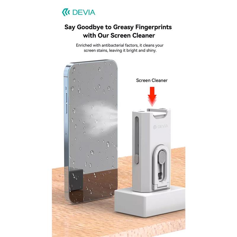 Devia Clean Series 8 in 1 Multi-function Cleaner - White