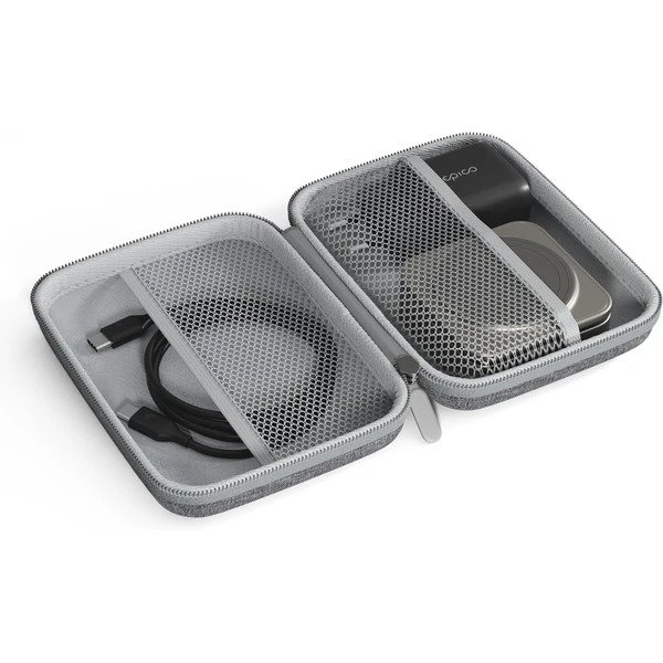 iStores by Epico UltraBase Qi2 3in1 Fold Alu Mag+ Wireless Charging Stand EF55 - titanová