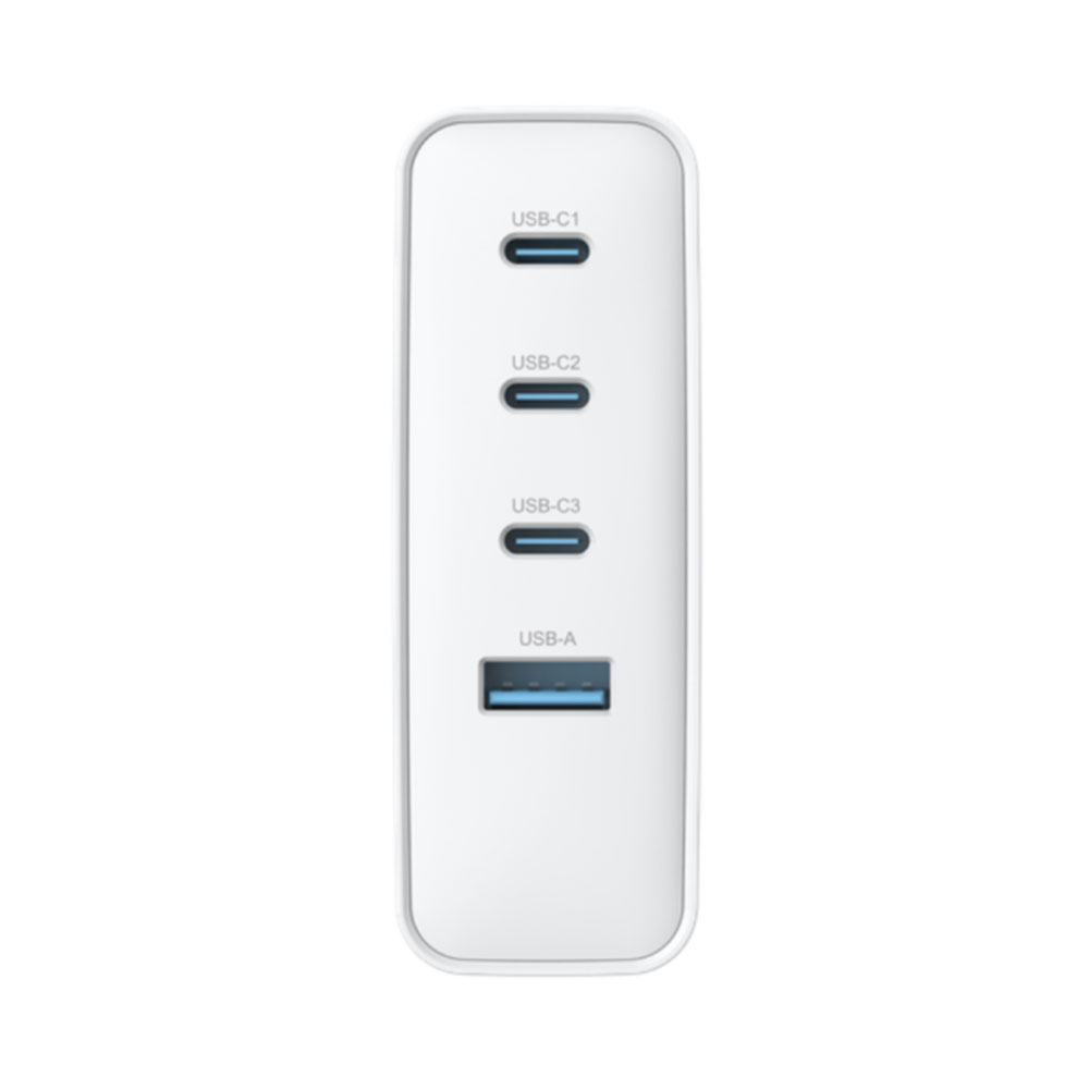 Devia sieťová nabíjačka Extreme Speed GaN PD 3x USB-C/USB-A 100W - White