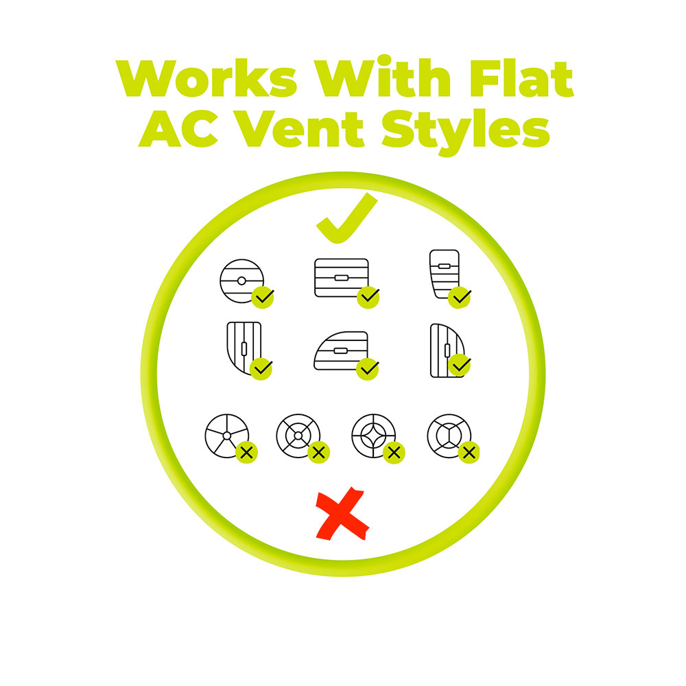 Mobile Origin Wireless Car Charger MO3 MagSafe Compatible - Black