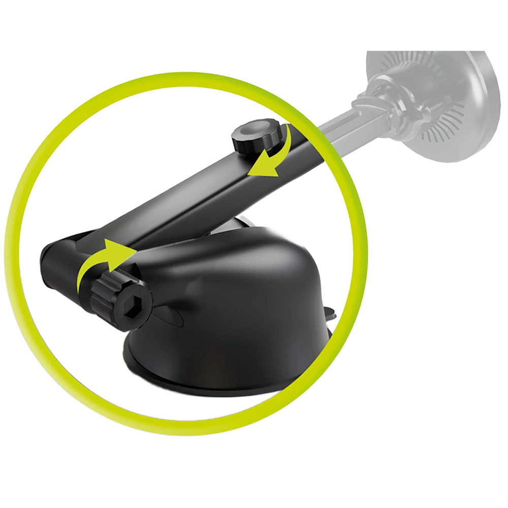 Mobile Origin Wireless Dash Car Charger MO4 MagSafe Compatible - Black