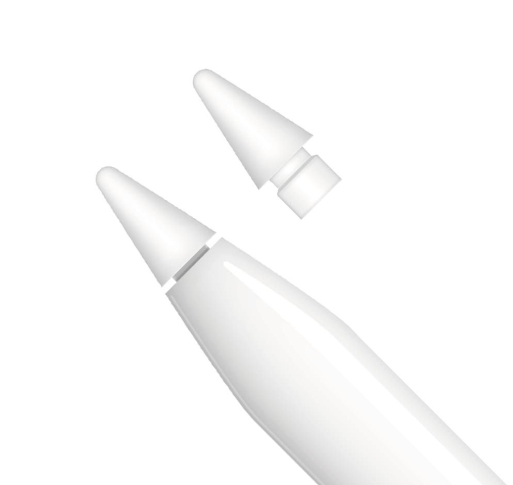 FIXED hroty Pencil Tips pro Apple Pencil 2ks - bílé