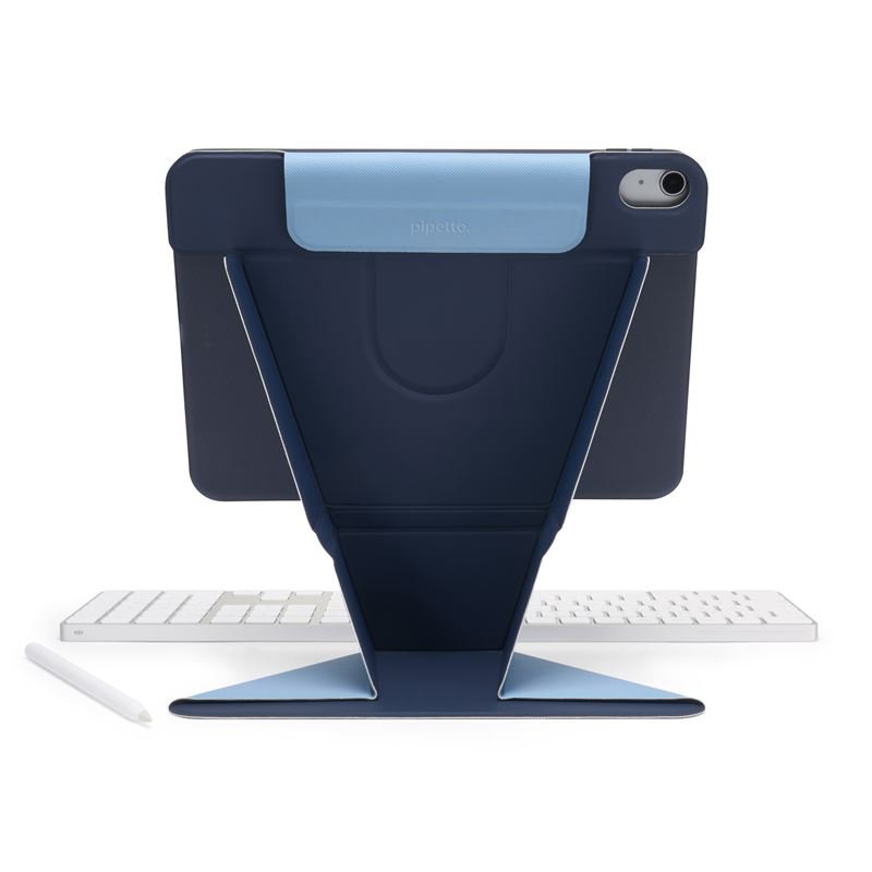 Pipetto pouzdro Origami No6 Stand Case pro iPad 10,9" (2022) / iPad A16 2025 - Dark Blue