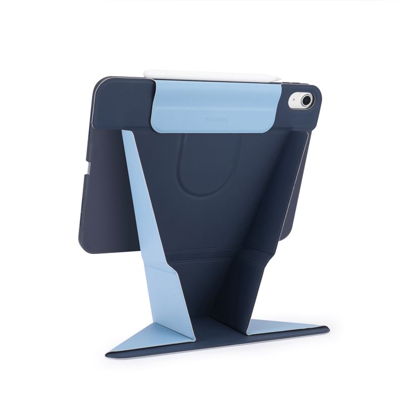 Pipetto pouzdro Origami No6 Stand Case pro iPad 10,9" (2022) / iPad A16 2025 - Dark Blue