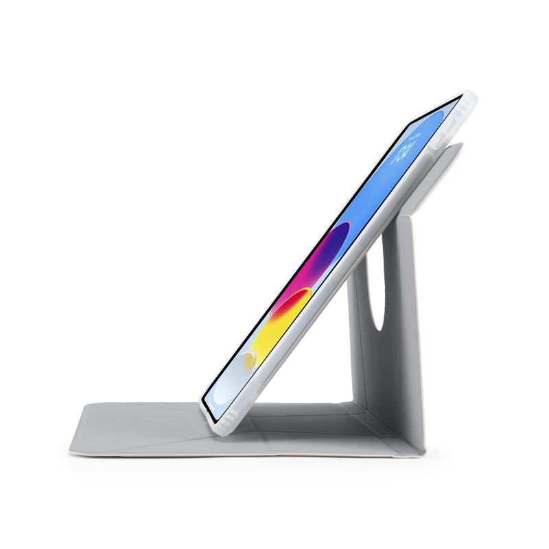 Pipetto pouzdro Origami No6 Stand Case pro iPad 10,9" (2022) / iPad A16 2025 - Metallic Pink