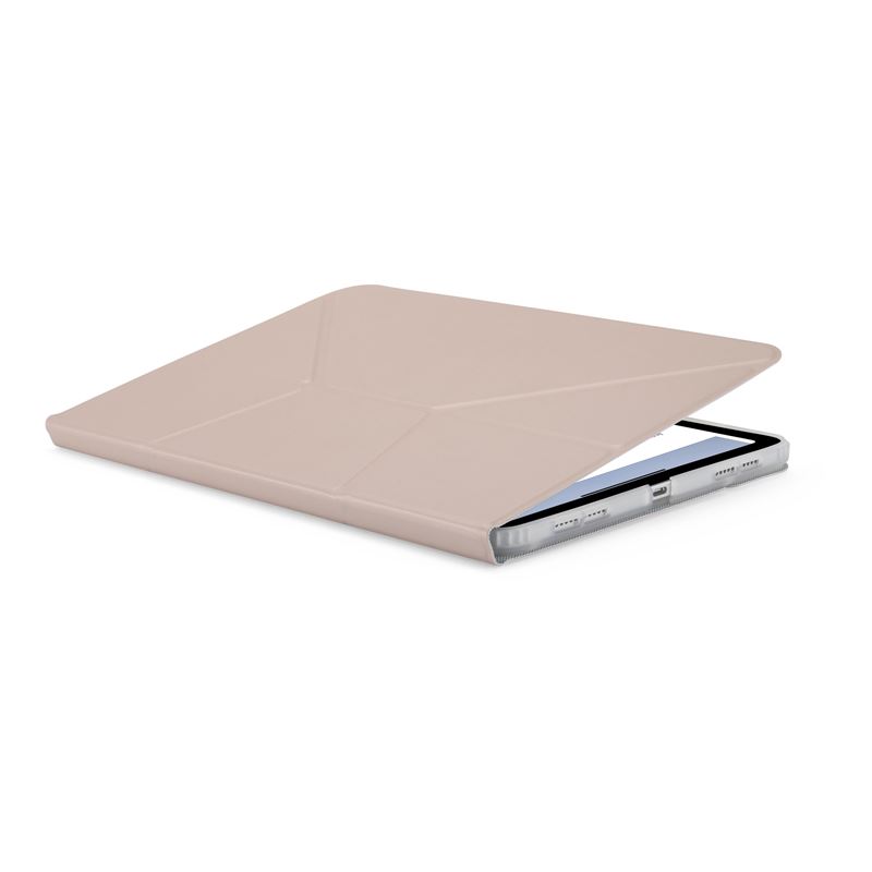 Pipetto pouzdro Origami No6 Stand Case pro iPad 10,9" (2022) / iPad A16 2025 - Metallic Pink