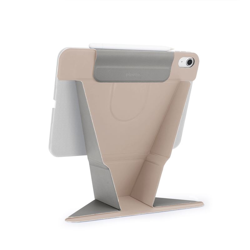 Pipetto pouzdro Origami No6 Stand Case pro iPad 10,9" (2022) / iPad A16 2025 - Metallic Pink