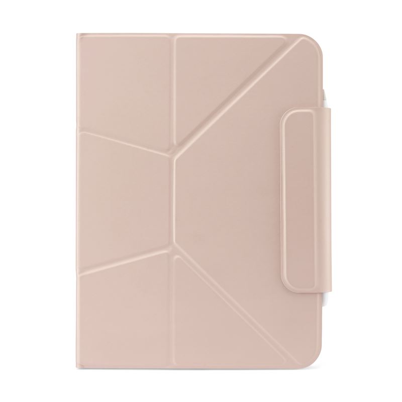 Pipetto pouzdro Origami No6 Stand Case pro iPad Air 11" (2024-2026) / iPad Air 10,9" (2020-2022) - Metallic Pink