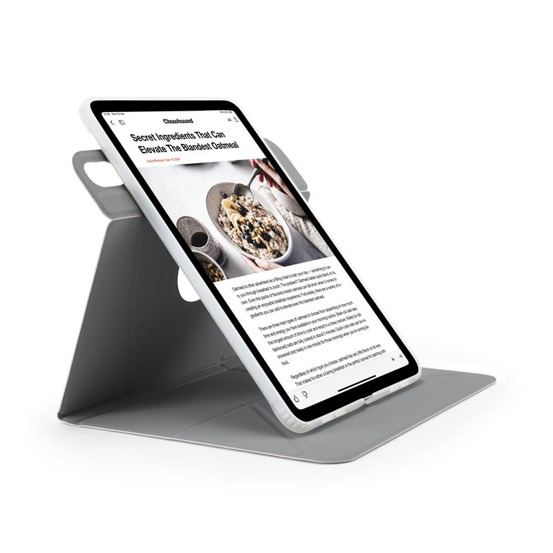 Pipetto pouzdro Origami No6 Stand Case pro iPad Air 11" (2024-2026) / iPad Air 10,9" (2020-2022) - Metallic Pink