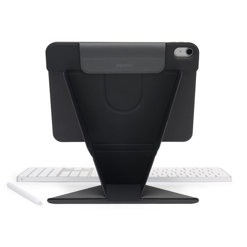 Pipetto pouzdro Origami No6 Stand Case pro iPad Air 11" (2024-2026) / iPad Air 10,9" (2020-2022) - Black