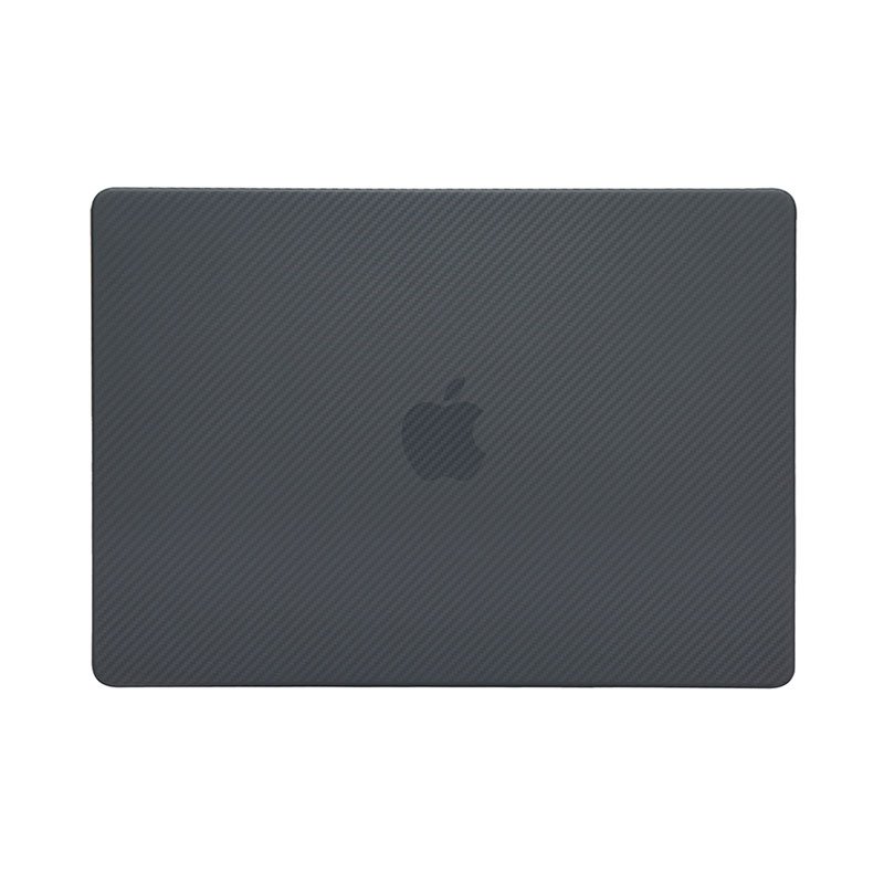 Devia kryt Carbon Fiber Hard Jacket pre Macbook Pro 16" M1/M2/M3/M4 - Matt Black