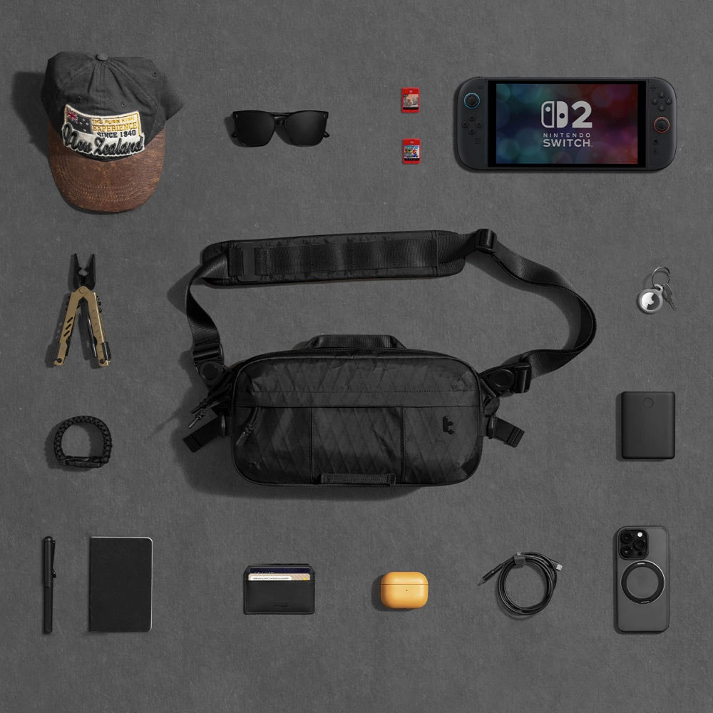 TomToc taška Wander T26 X-Pac Daily Sling Bag - Black