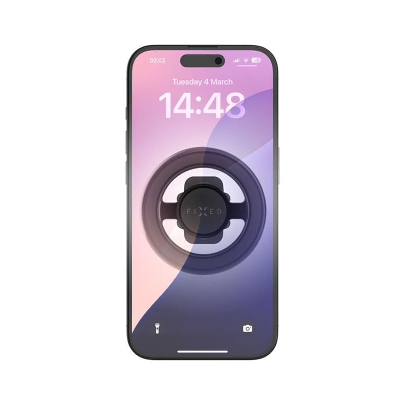 FIXED MagMount Vent magnetický kovový držiak do ventilácie s podporou MagSafe, čierny