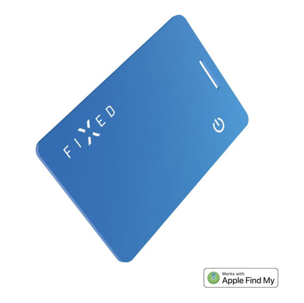 FIXED Tag Card 2 Smart Tracker s podporou Find My - modrá