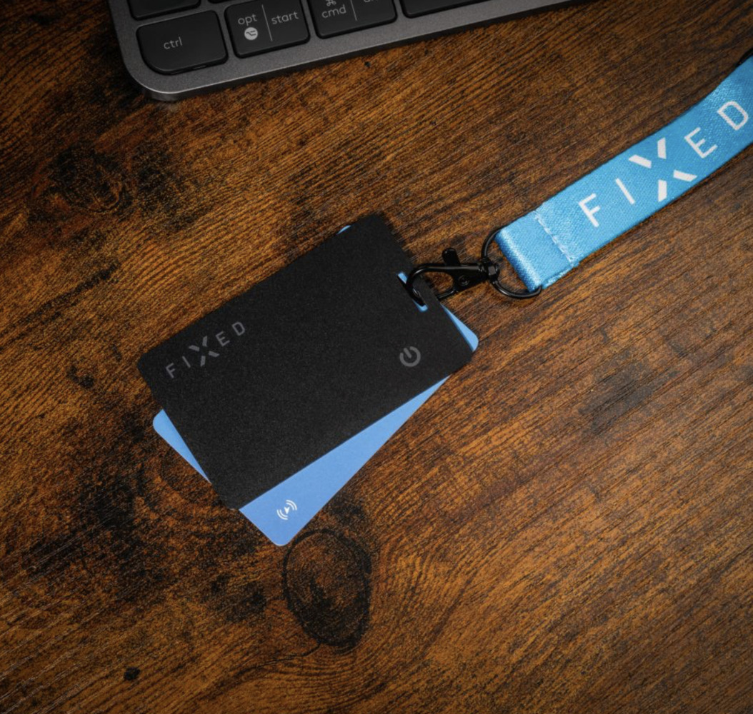FIXED Tag Card 2 Smart Tracker s podporou Find My - modrá