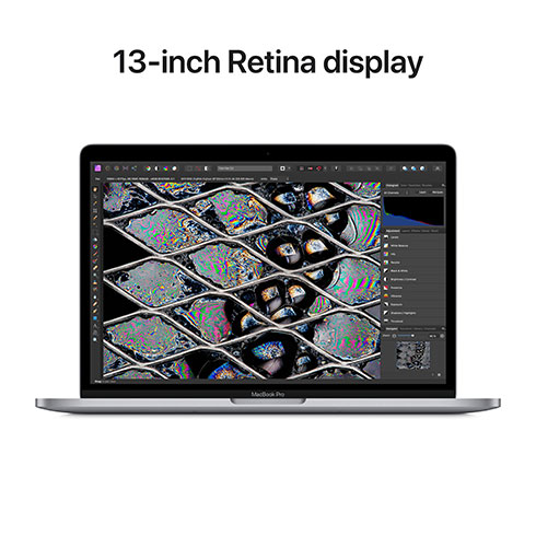 MacBook Pro 13" Apple M2 8C CPU 10C GPU 8GB 256GB kozmická sivá SK *Trieda B*