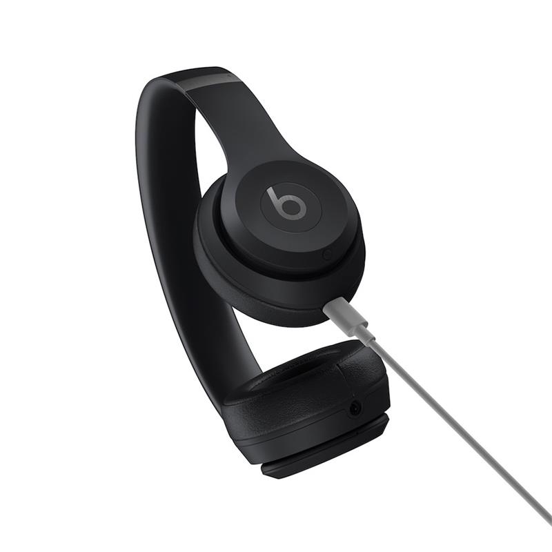 Apple Beats Solo4 Wireless Headphones - On-Ear Wireless Headphones - Matte Black *Vystavený*