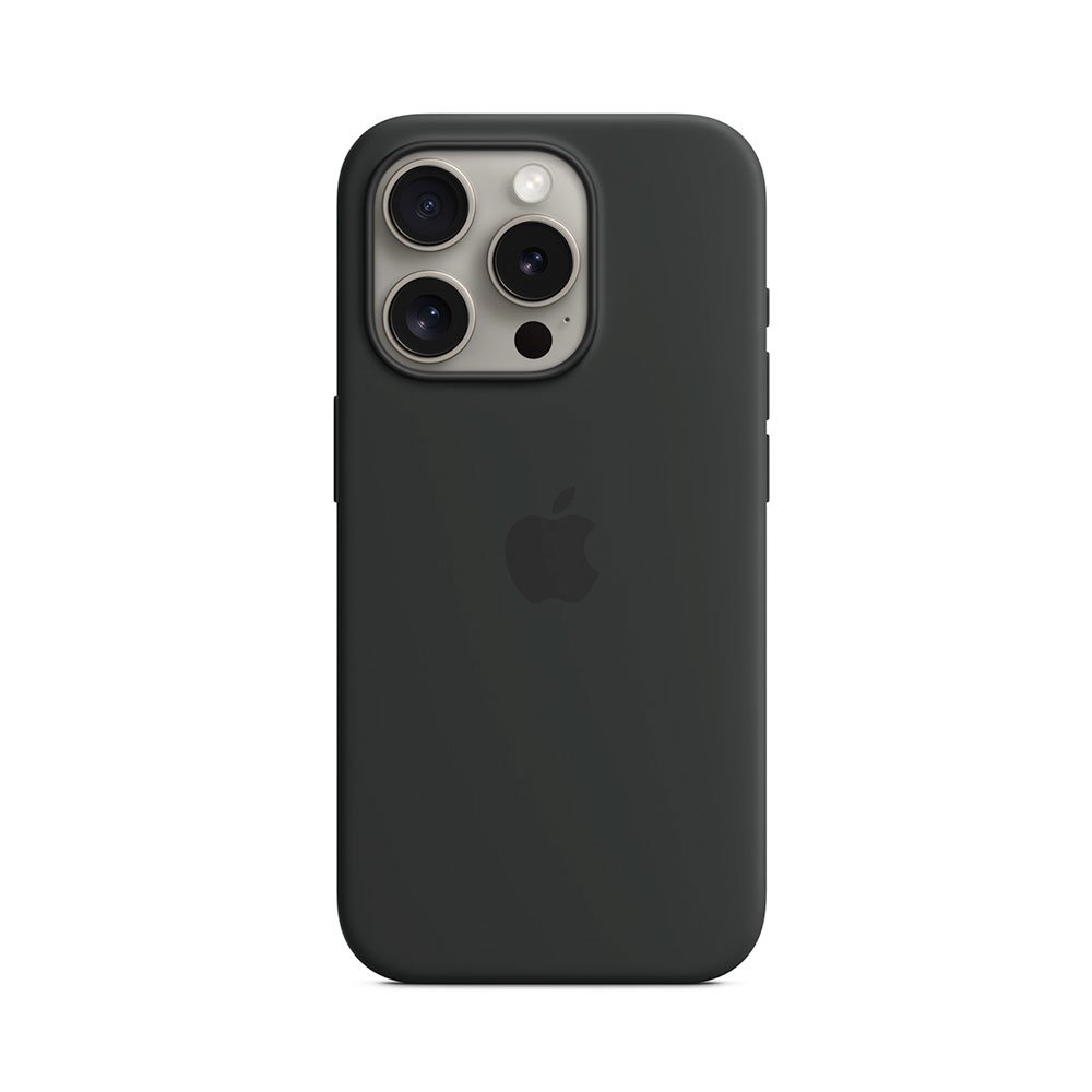 iPhone 15 Pro Silicone Case with MagSafe - Black *Rozbalený*