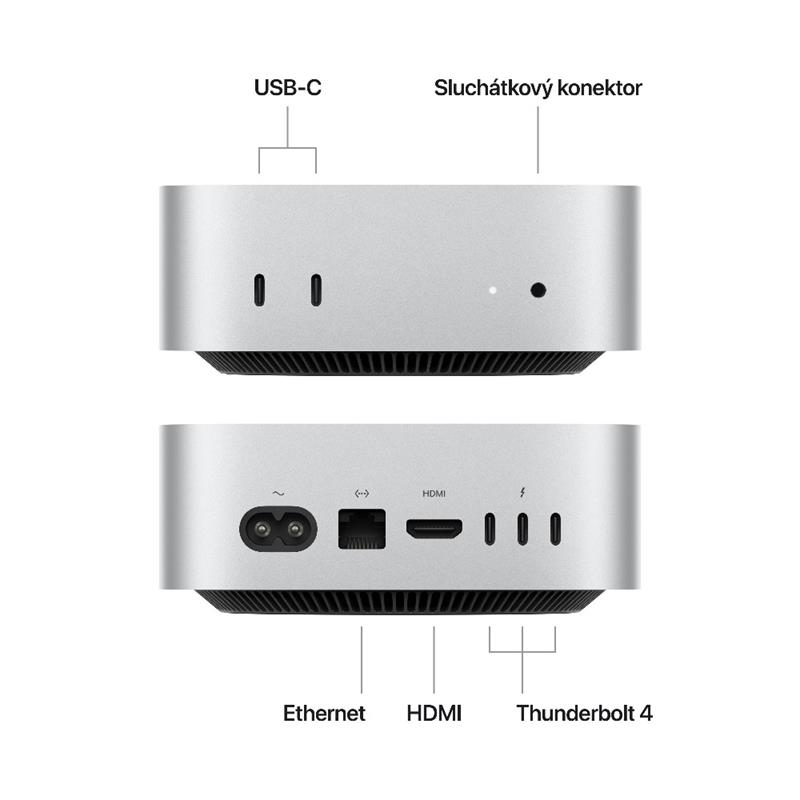 CTO Mac mini Apple M4 Pro 12c CPU/16c GPU/48GB/1TB CZ
