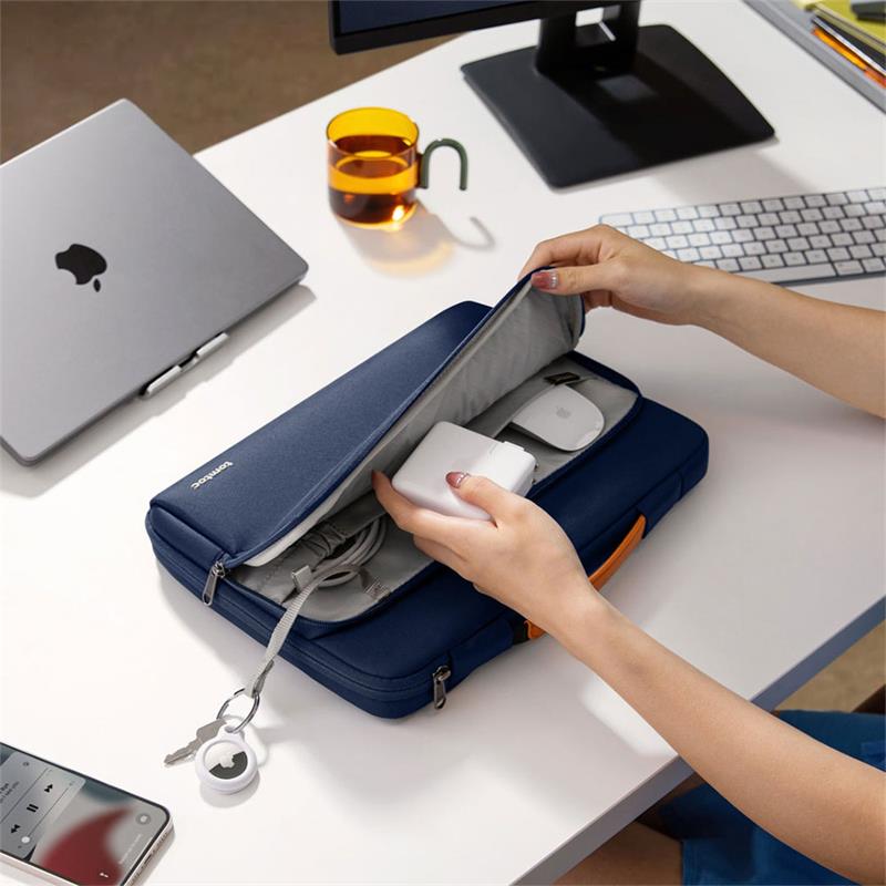 TomToc taška Versatile A14 pre Macbook Pro 14" M1/M2/M3/M4 - Navy Blue