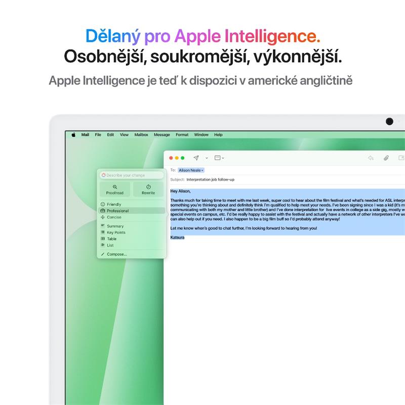 CTO iMac 24" 4.5K Apple M4 10-c CPU/10-c GPU/16GB/'1TB Zelený NUMCZ