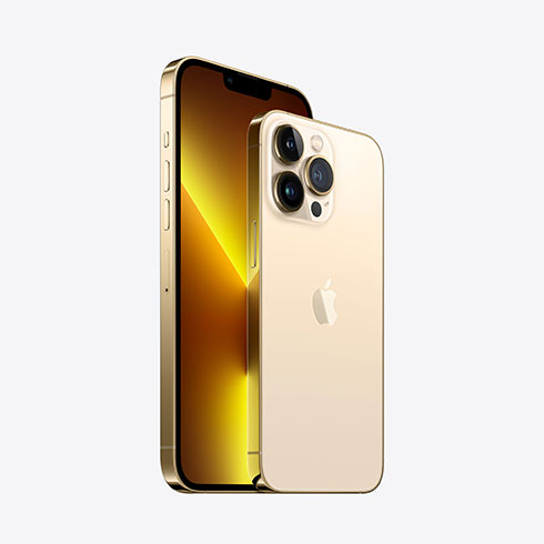 iPhone 13 Pro Max 128 GB Zlatý *Použitý s DPH – Třída C*