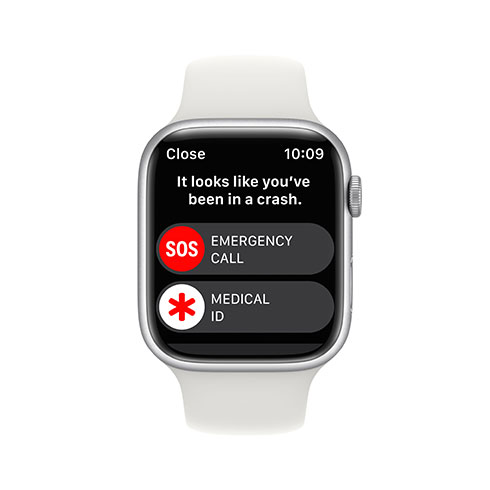 Apple Watch Series 8 GPS 45mm Stříbrný hliník *Použitý s DPH – Třída B*