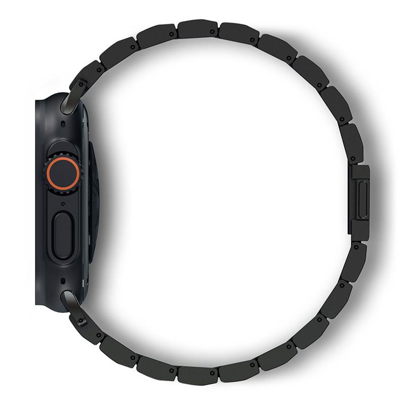 Decoded remienok Titanium Traction Strap pre Apple Watch 44-49mm - Black Titanium