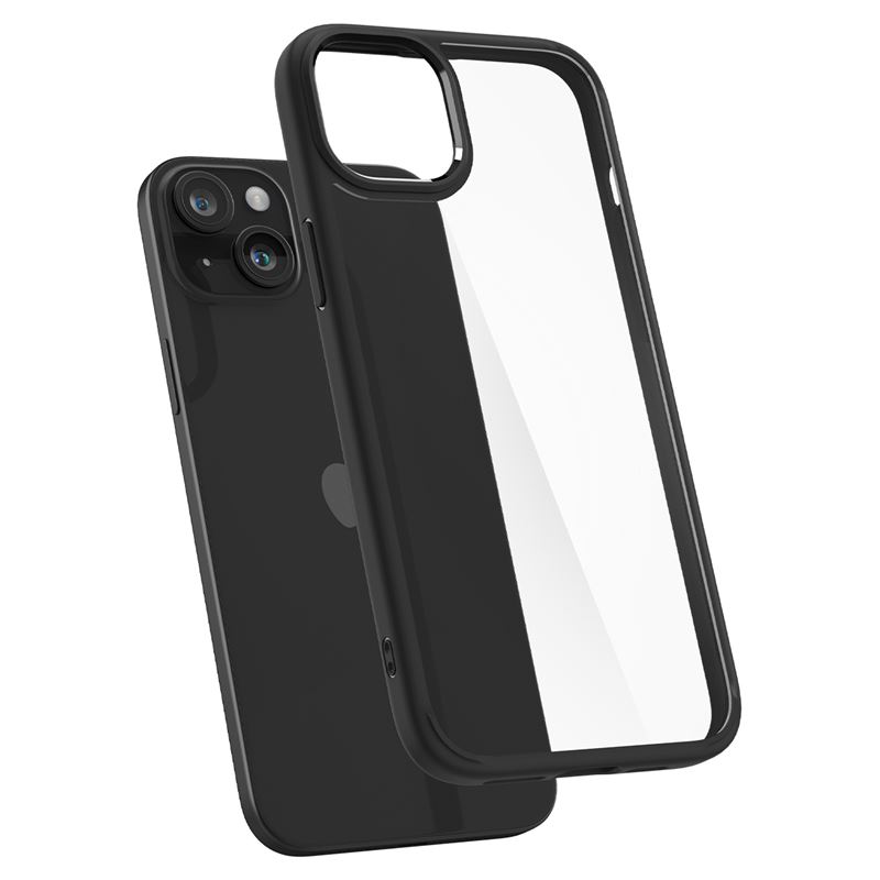 Spigen kryt Crystal Hybrid pro iPhone 15 - Matte Black