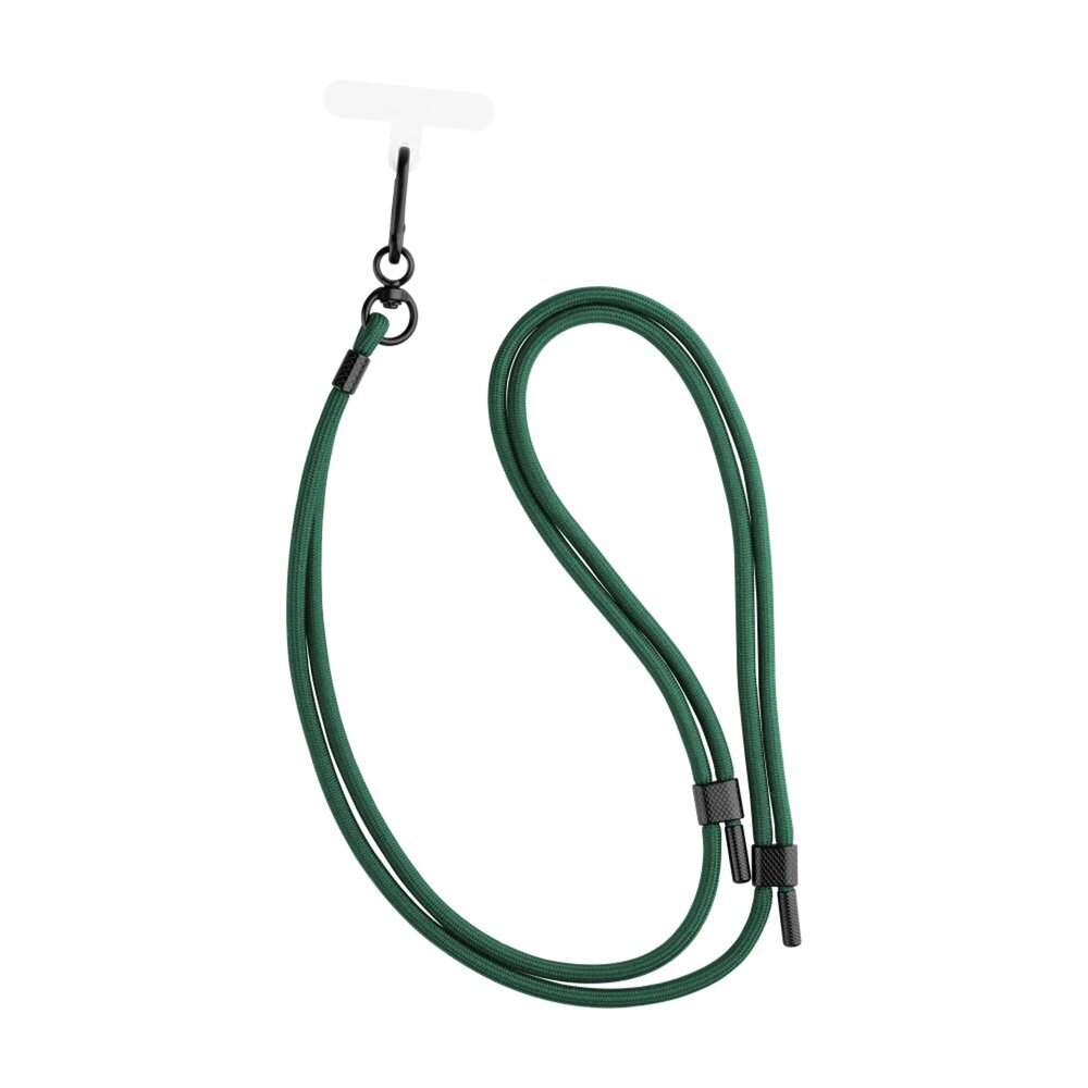FIXED NeckUni univerzální šňůrka pro telefony se zadním krytem, zelená