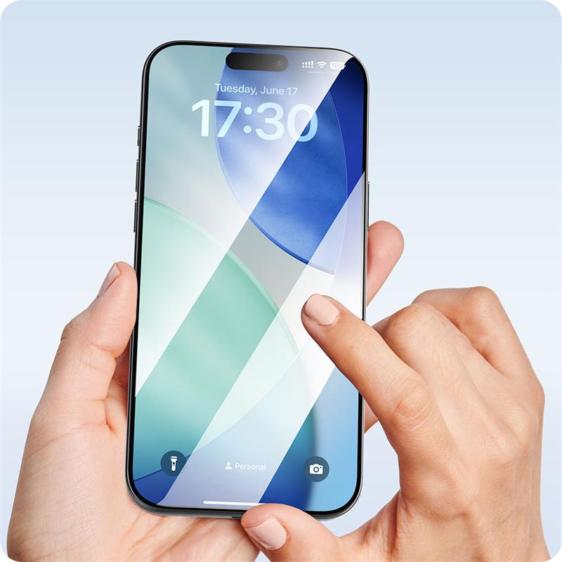 Devia ochranné sklo Van Series pro iPhone Air - Black Frame