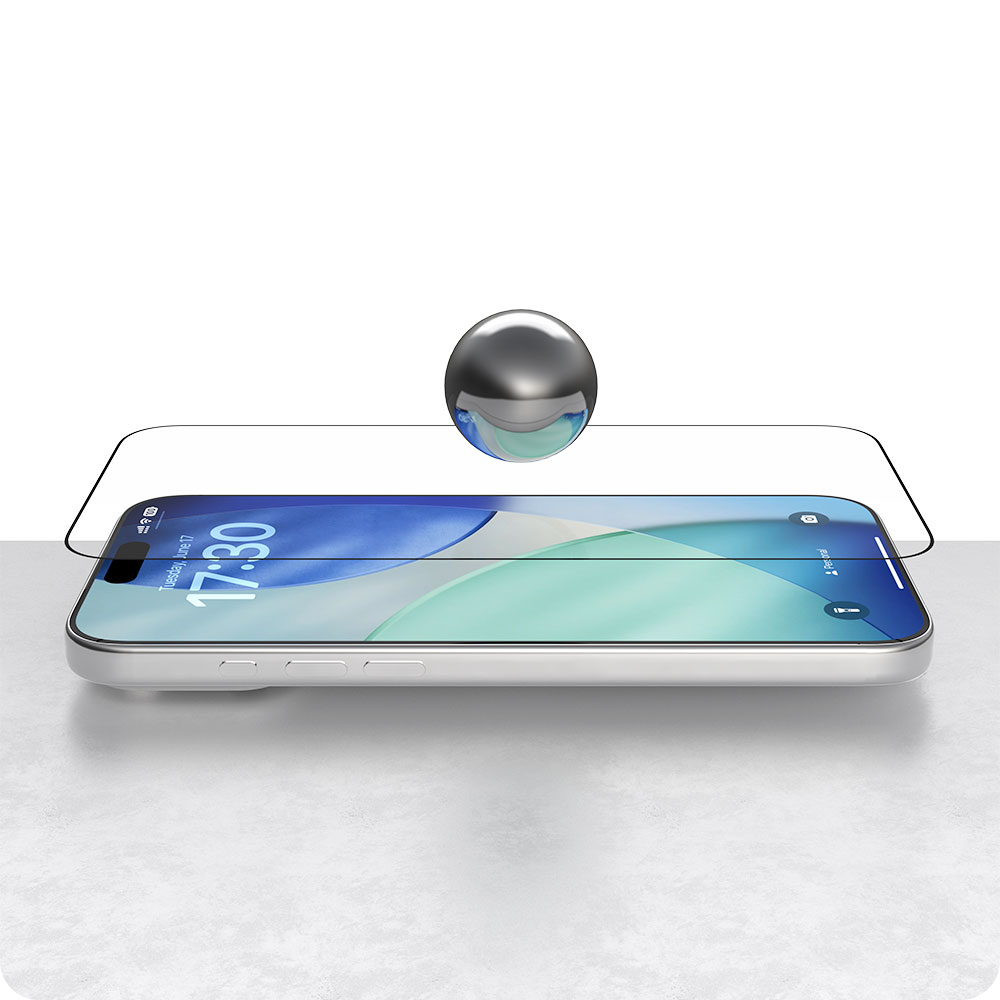 Devia ochranné sklo Van Series pro iPhone 17 Pro - Black Frame