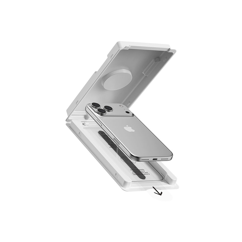 Devia ochranné sklo Van Series pro iPhone 17 Pro - Black Frame