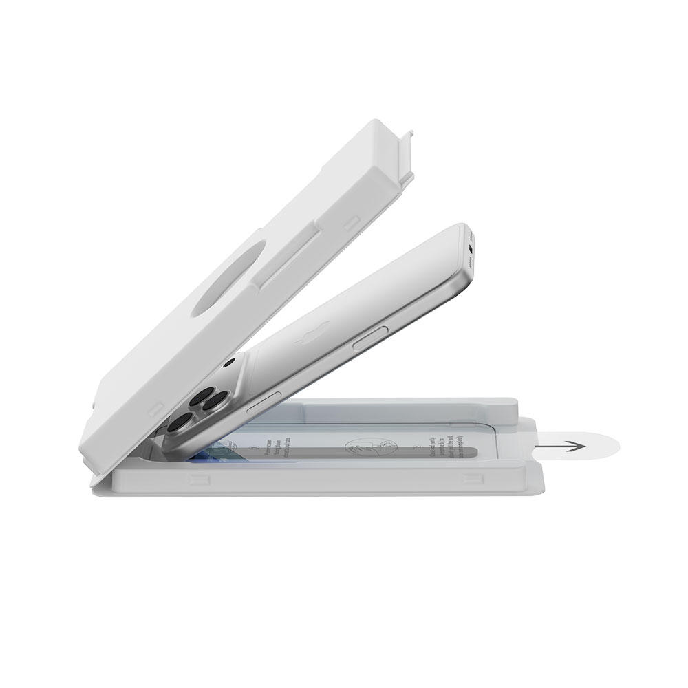 Devia ochranné sklo Van Series Anti-Reflection pro iPhone Air - Black Frame