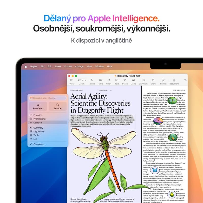 CTO MacBook Air 15" Apple M4 10-c CPU/10-c GPU/24GB/1TB Temně inkoustový CZ