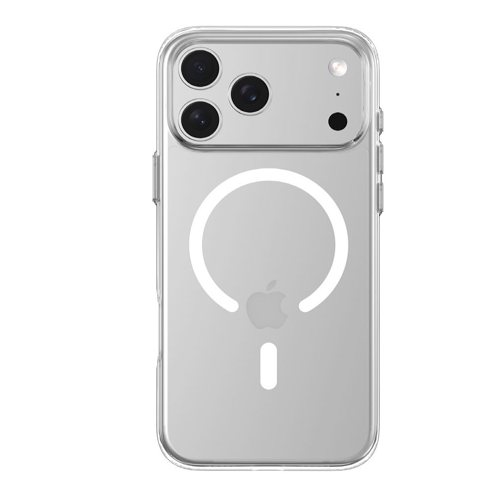 Comma kryt Glass Series Magnetic Case pre iPhone 17 Pro Max - Clear