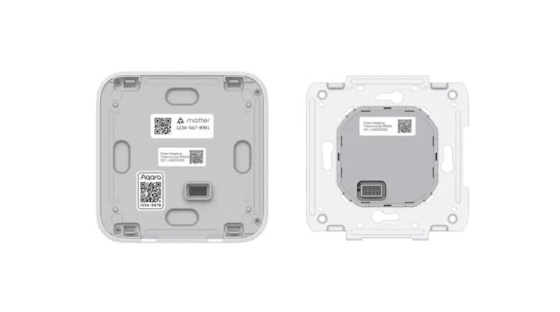 Aqara Smart Home Termostat pre podlahové kúrenie W500, Zigbee a Thread