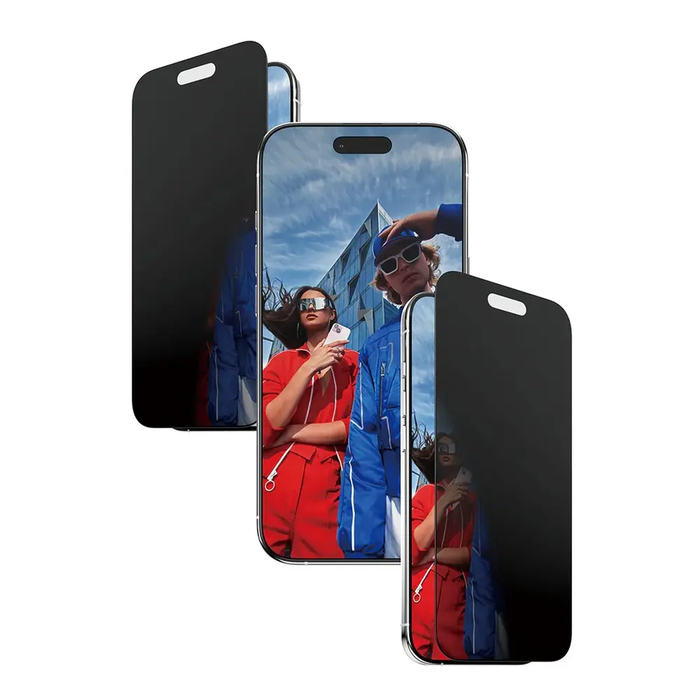 PanzerGlass ochranné sklo UWF 2-Way Privacy pre iPhone Air - Black Frame