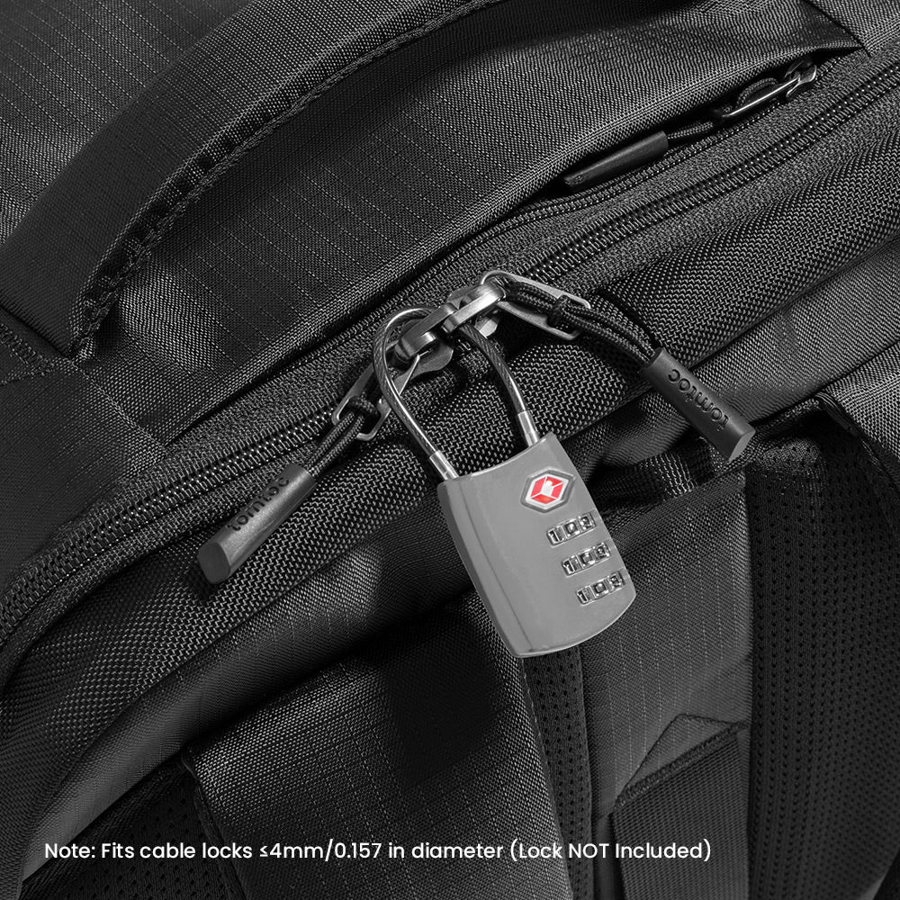 TomToc batoh Explorer T66 Laptop Backpack 28L - Black