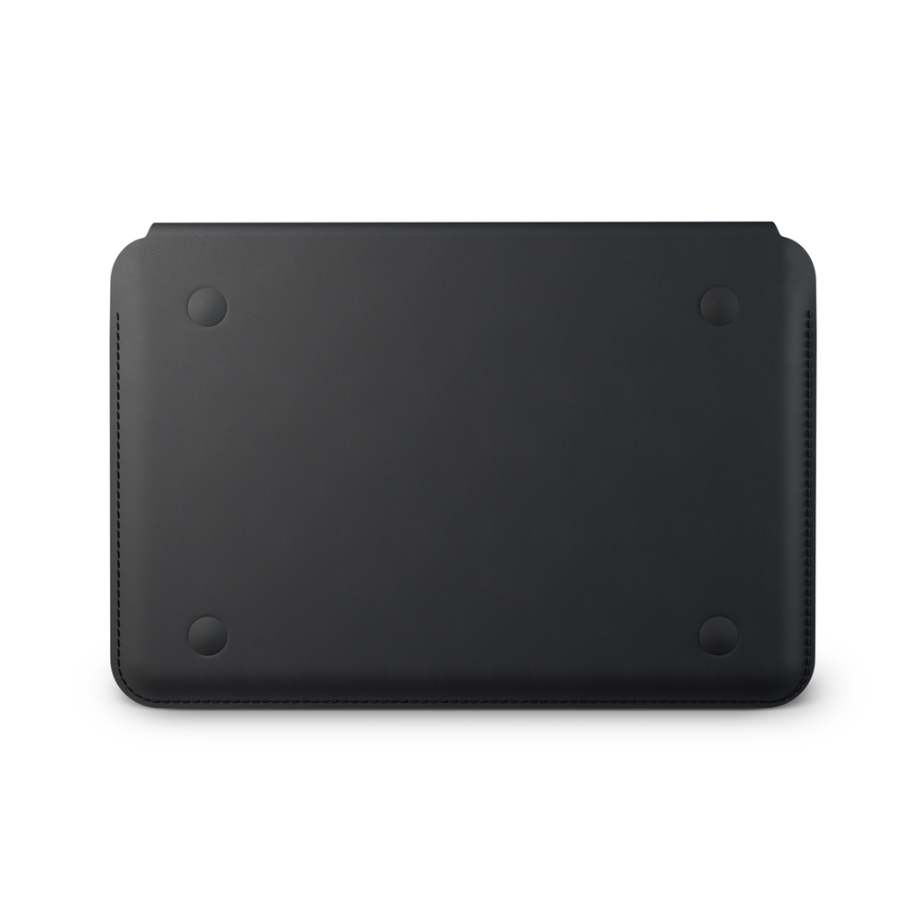 Epico Uni Leather Sleeve pro Macbook Air 13"/Pro 14" - Černá