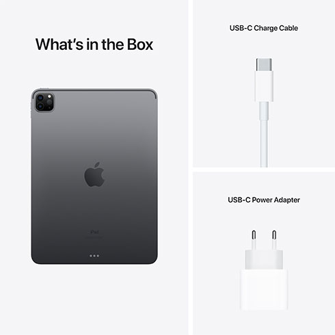 iPad Pro 11" Wi-Fi 128GB Vesmírně šedý (2021) *Nový z výkupu*
