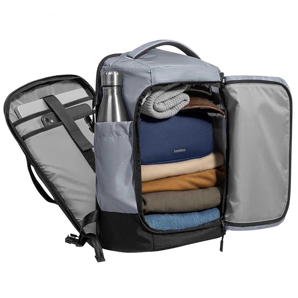 TomToc batoh Explorer T66 Laptop Backpack 28L - Gray